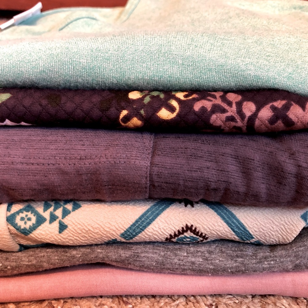 Six Piece Bundle - shirts, skirts, and dress